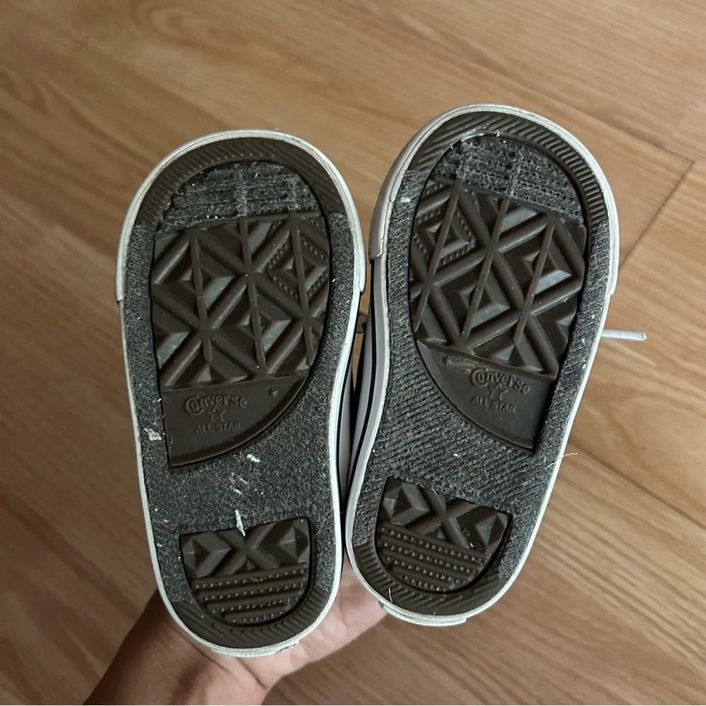 Converse Chuck Taylor All Star Black Low Top Sneakers  Infant 5